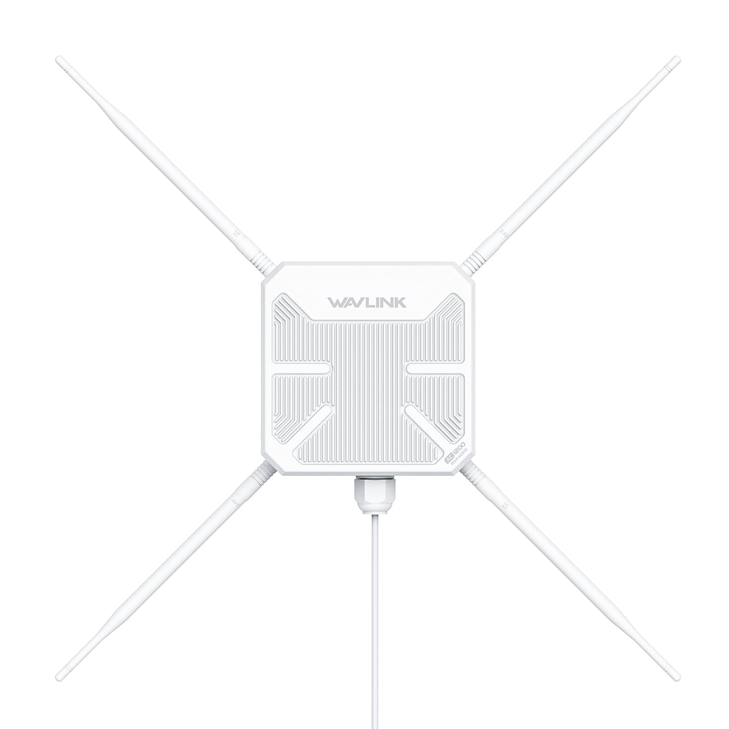 WAVLINK AC1200 Outdoor WLAN Repeater, Dualband Access Point, IP67, 4 Antennen