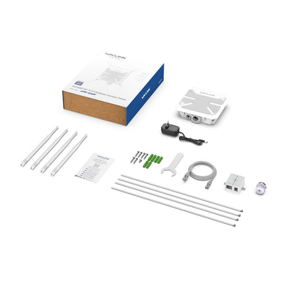 WAVLINK AC1200 Outdoor WLAN Repeater, Dualband Access Point, IP67, 4 Antennen